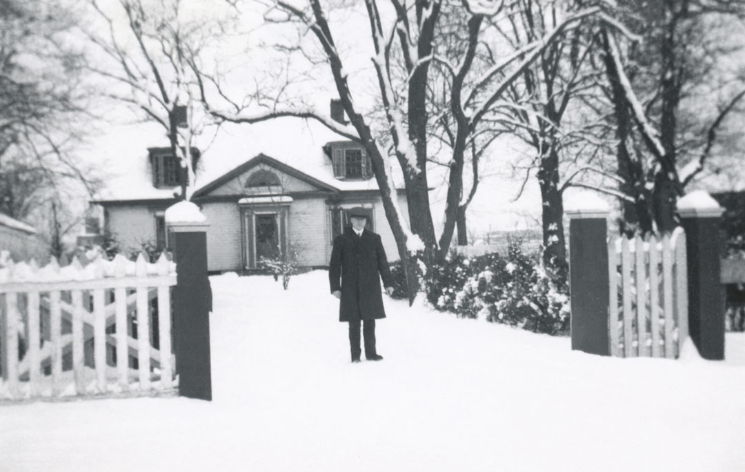 Charles Monaghan at Willow Park Home 1906 Web